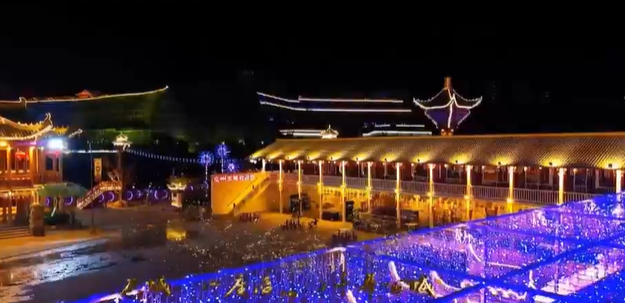 【網(wǎng)絡(luò)中國(guó)節(jié)·元宵】慶陽(yáng)夜景丨慶城，一座活著的千年古城