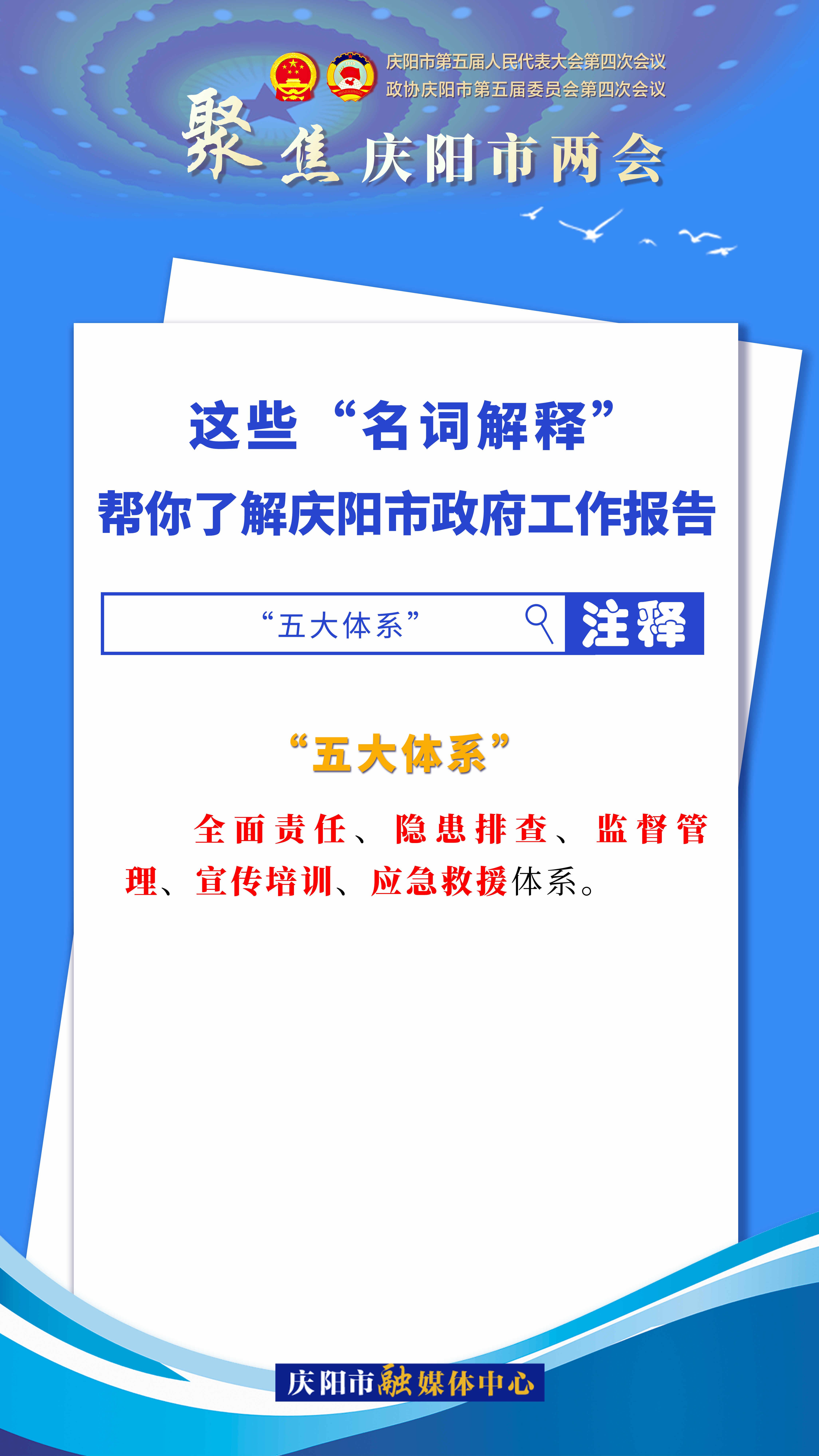海報(bào)｜這些“名詞解釋”，幫你了解慶陽市政府工作報(bào)告（6）