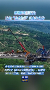慶陽市項目建設(shè)呈現(xiàn)“量質(zhì)齊升”的良好態(tài)勢